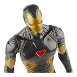 Boneco Marvel Avengers Iron Man Traje Dourado Hasbro