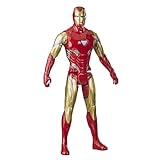 Boneco Marvel Avengers Titan Hero Figura De 30 Cm Vingadores Homem De Ferro F2247 Hasbro Vermelho E Dourado