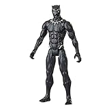 Boneco Marvel Avengers Titan Hero Figura De 30 Cm Vingadores Pantera Negra F2155 Hasbro Preto