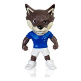 Boneco Mascote De Futebol Raposa Cruzeiro Licenciado
