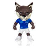 Boneco Mascote Do Cruzeiro Oficial 12cm Raposão Fut Toys