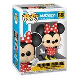 Boneco Minnie Mouse Disney De Mickey And Friends 1188 Funko Pop 