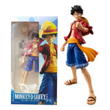 Boneco Monkey D Luffy Articulado One Piece Com Acessorios