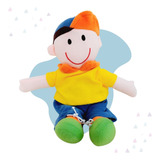 Boneco Pano Infantil Menino Pelúcia Antialérgico E Lavável
