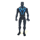 Boneco Pantera Negra Vingadores Articulado Com Led 17cm Unid