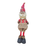 Boneco Papai Noel Em Pé Enfeite De Natal Decoração 60cm