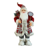 Boneco Papai Noel Grande Enfeite De Natal 120cm Luxo Casa