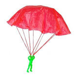 Boneco Paraquedas Soldadinho Paraquedista Militar Brinquedo