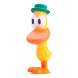 Boneco Pato Pocoyo Brinquedo Infantil Cardoso Toys vinil