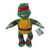 Boneco Pelúcia Grande Tartarugas Ninja Raphael 45cm