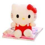 Boneco Pelucia Hello Kitty Sanrio Vermelha 19cm Antialergico