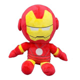 Boneco Pelucia Homem De Ferro Ironman Brinquedo Marvel Dc