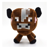 Boneco Pelucia Minecraft Vaca Marrom Slenderman Creeper Jogo