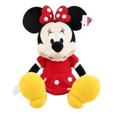 Boneco Pelúcia Minnie Mickey Mouse Disney Coleção Kids 30 Cm