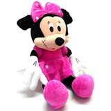 Boneco Pelúcia Minnie Mouse Rosa Médio