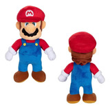 Boneco Pelúcia Musical Super Mario Bros Luigi Brinquedo