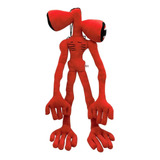 Boneco Pelúcia Siren Head Red 50 Cm Cabeça D Sirene Vermelho