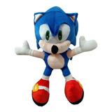 Boneco Pelúcia Sonic Azul Tamanho Gigante