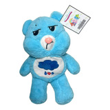 Boneco Pelúcia Urso Azul Zangadinho Ursinhos Carinhosos