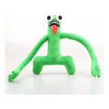 Boneco Pelúcia Verde Green Rainbow Friends Roblox 30cm Promo