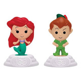 Boneco Peter Pan E Princesa Ariel