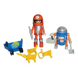 Boneco Playmobil Usado Astronauta Anos 70 lote 186 Antigo