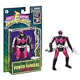 Boneco Power Rangers Retrô Morphin Figura Com Cabeça Giratória Ranger Slayer Kimberly F2072 Hasbro Rosa