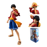 Boneco Premium Aticulado Monkey D Luffy 17 Cm Action Figure