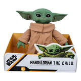 Boneco Pvc Baby Yoda Star Wars Decoração Presente Coleção
