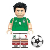 Boneco Raul Jimenez Jogador Futebol Mexico Copa Bloco
