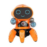 Boneco Robô Dança Robot Aranha Emite
