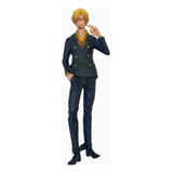 Boneco Sanji One Piece Action Figure Colecionável 18m