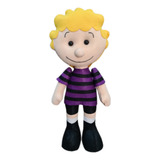 Boneco Schroeder Snoopy 30cm Feltro Pelúcia