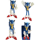 Boneco Sonic 25cm Original Sega Coleção Na Caixa S/juros