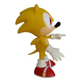 Boneco Sonic Amarelo Articulado Action Figure