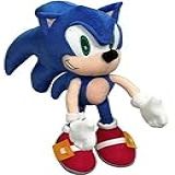 Boneco Sonic Ouriço De Pelúcia 50cm -Amarelo-