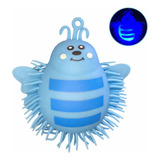 Boneco Squish Anti Stress Abelhinha Brinquedo De Apertar Led