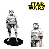Boneco Star Wars Soldado Clone Storm Trooper 15cm Em Resina