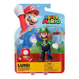 Boneco Super Mario Luigi