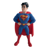 Boneco Superman Em Vinil Liga Da Justiça P Criança Dc Comic