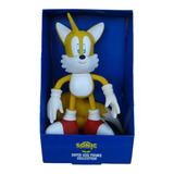 Boneco Tails Grande Sonic Collection Articulado Aprox 25 Cm