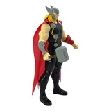 Boneco Thor 22cm Articulado Brinquedo Marvel