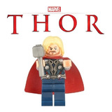 Boneco Thor Clássico Marvel Vingadores Compatível Lego