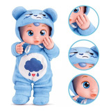 Boneco Ursinhos Carinhosos Azul Zangadinho Colecionáveis Bff
