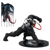 Boneco Venom Marvel Em Pvc 1 10 Action Figure Com Base