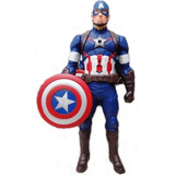 Boneco Vingador Avengers Capitão América 30 Cm C Som E Lu