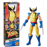 Boneco Wolverine Clássico 30cm Titan Hero Xmen '97 Hasbro
