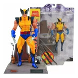Boneco Wolverine Marvel Select X men Diamond Select Toys