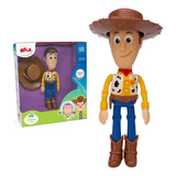 Boneco Woody Articulado C Som Fala Toy Story Elka