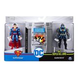 Bonecos Dc Superman E Darkseid 10cm - Sunny Brinquedos